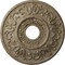Ekena Millwork Valletta Ceiling Medallion (Fits Canopies up to 3 1/2"), 18"OD x 3 1/2"ID x 1"P, Gobi Desert Crackle CM18VLGDC - alternate 1